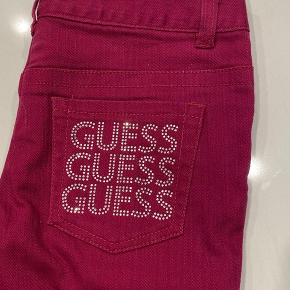 Girls Guess Jeans Magenta - Picture 4 of 5